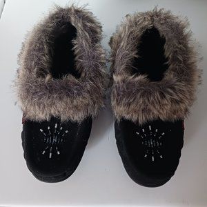 Softmac Moccasins Black Size 6